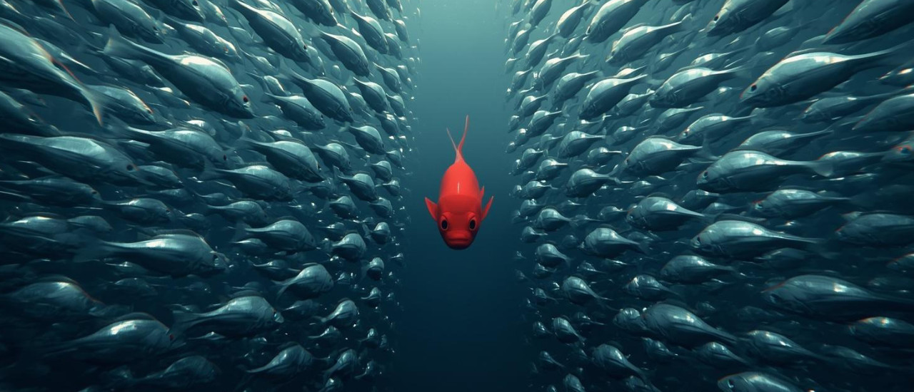 Marcher à contre-courant